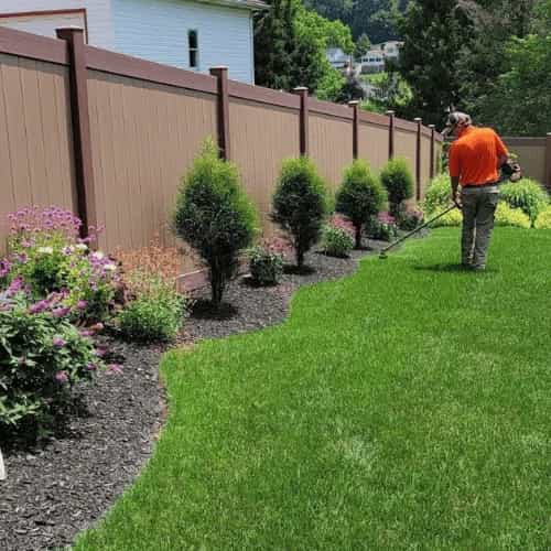 Professional lawn mowing in Export, PA