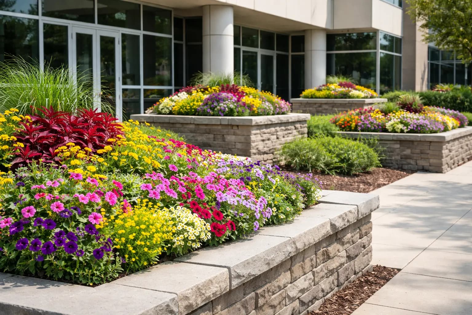 TruScape commercial seasonal landscaping