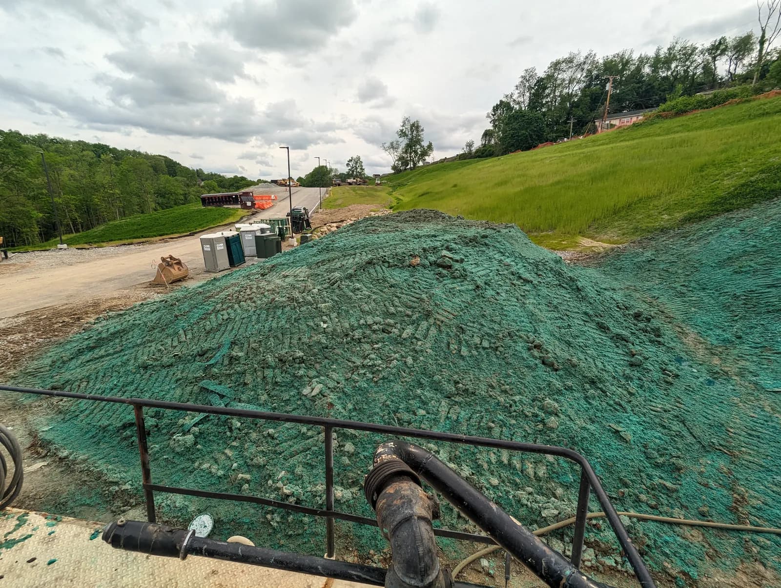New construction lawn seeding in Western PA