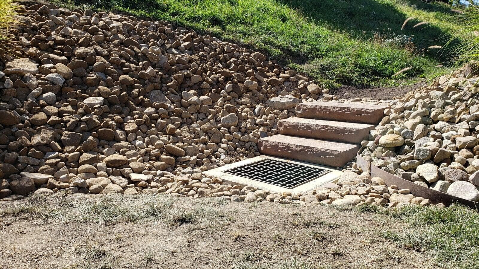 Stairs and Decorative Stone